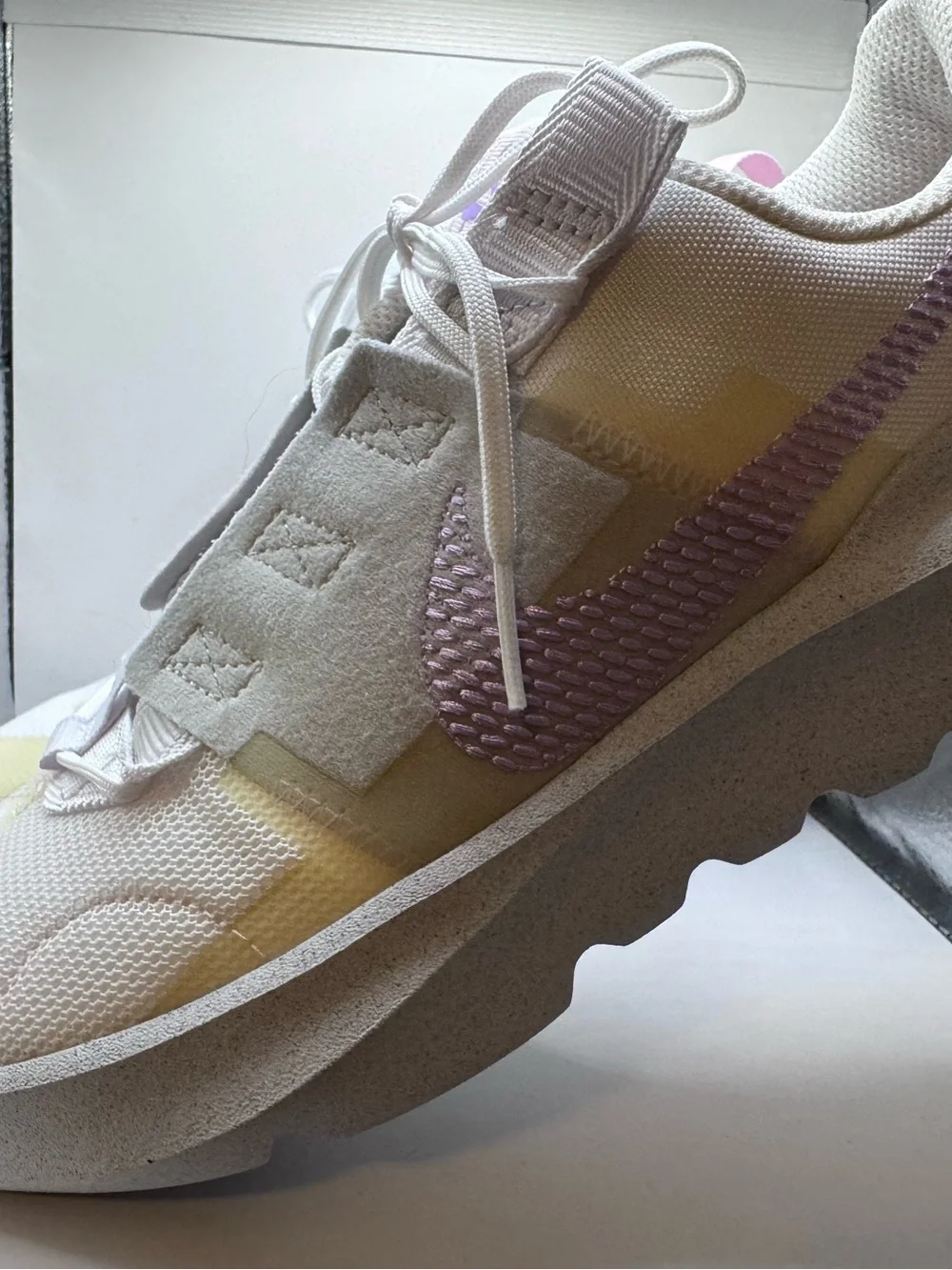 NIKE crater impact (gs) 6.5y DB3551 104 white /purple